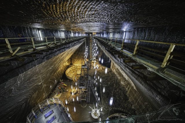 Salina Turda - Old salt mine in Cluj County, Romania