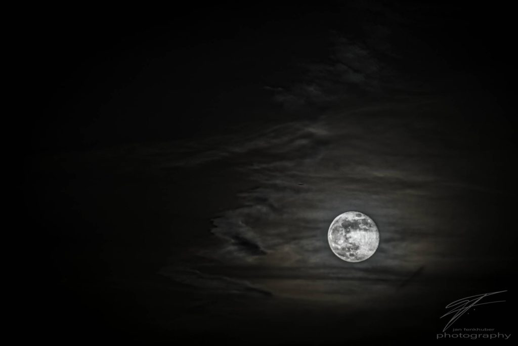 Cloudy Moon