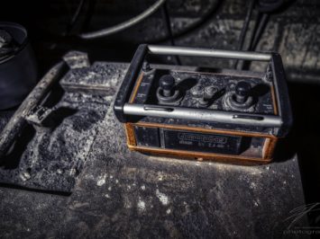 Lost Control - A remote for one of the many cranes inside the old Ferrum foundry in Schafisheim, Switzerland, Schweiz