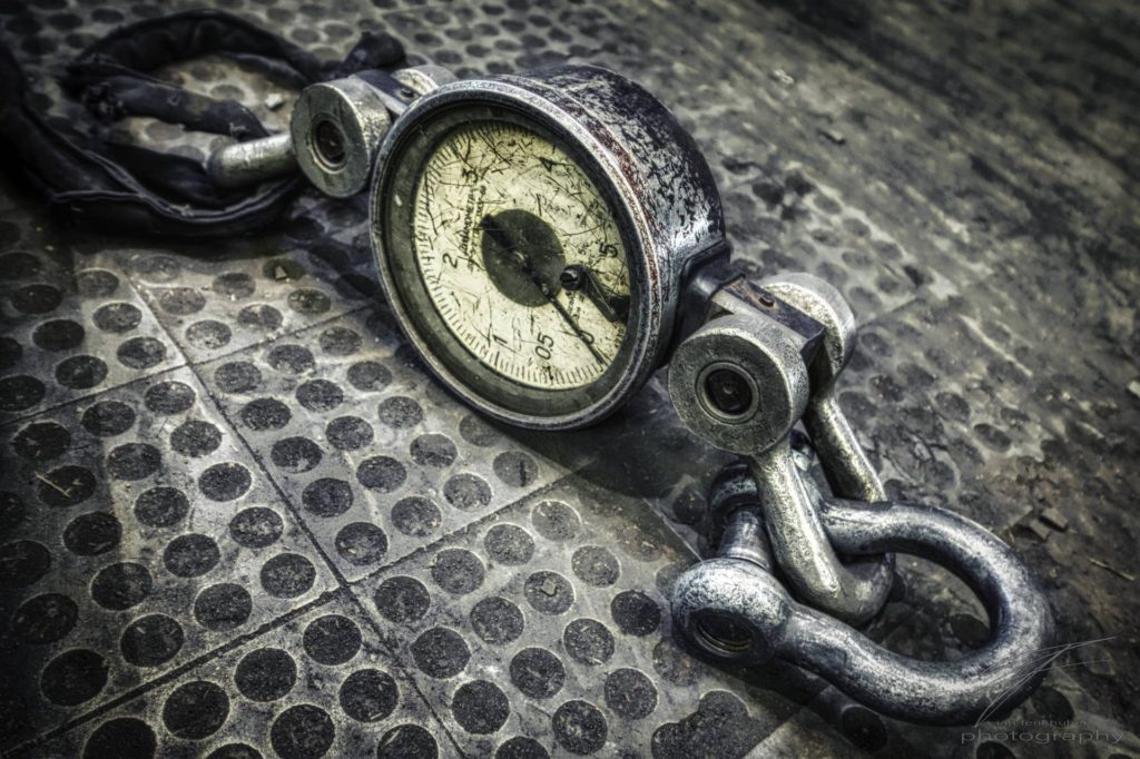 Lost Weight - An old scale in the Ferrum foundry