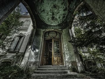 Entrance - Château Lumière, Alsace, France