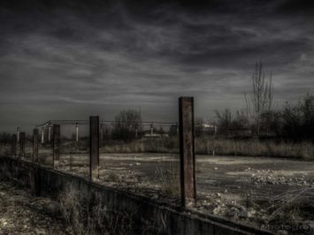 Empty Stakes - In an old industrial area outside Brașov, Romania