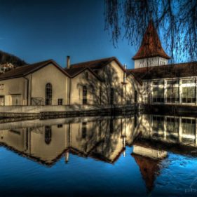 Hydroelectric Power Plant in Aarau, Switzerland